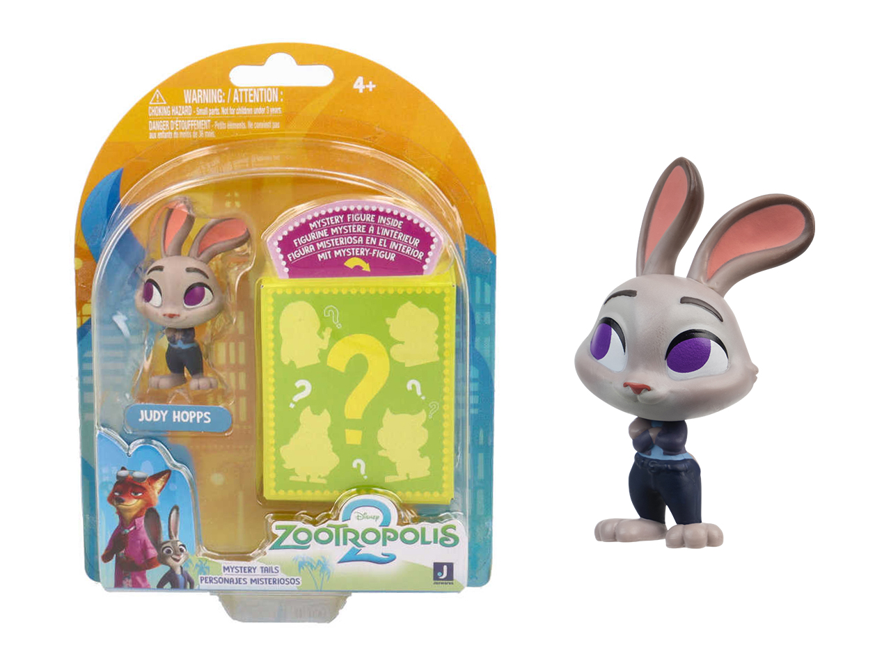 ZOOTROPOLIS PERSONAGGI 5CM JUDY&PAWBERT ZOTP0101