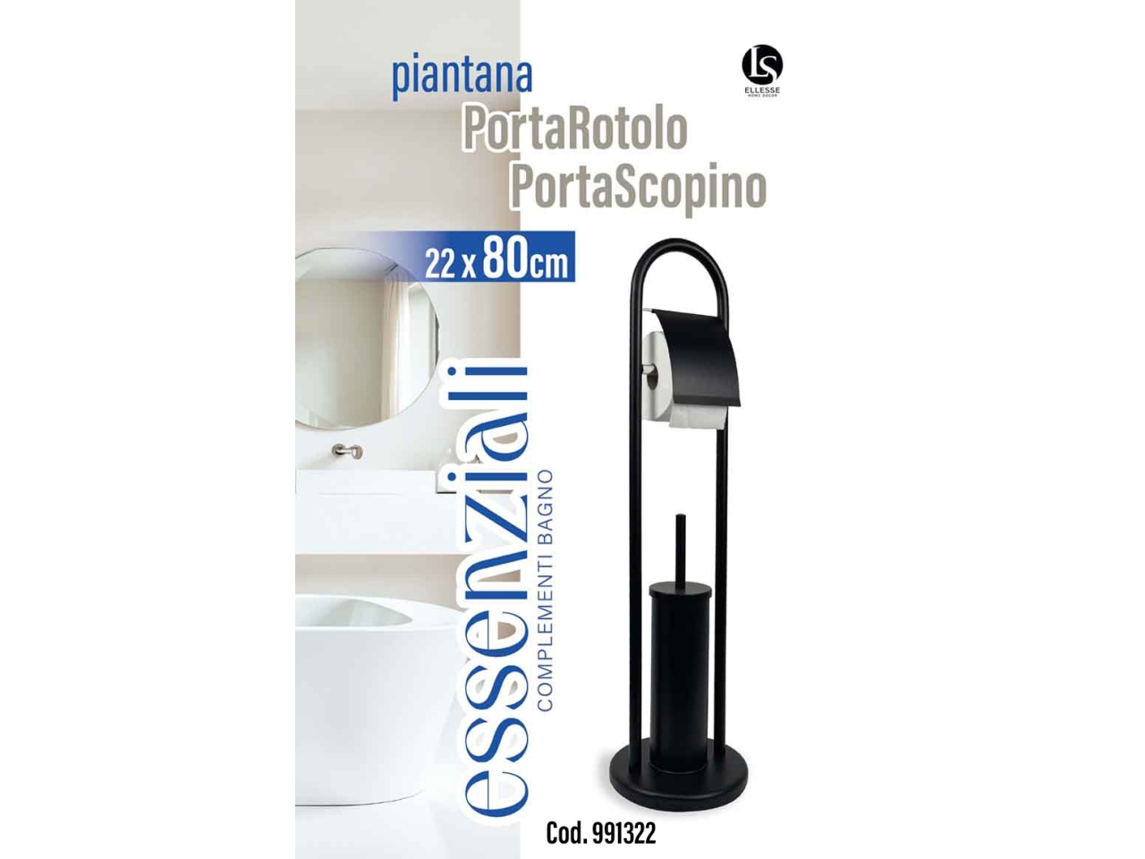 LIG PORTASCOPINO E CARTA IGENICA 22X80 LS814P-B LIG PORTASCOPINO E CARTA IGENICA 22X80 LS814P-B