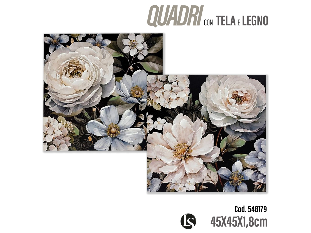 MAT QUADRO 45X45X1.8CM LS047/48-1-2A