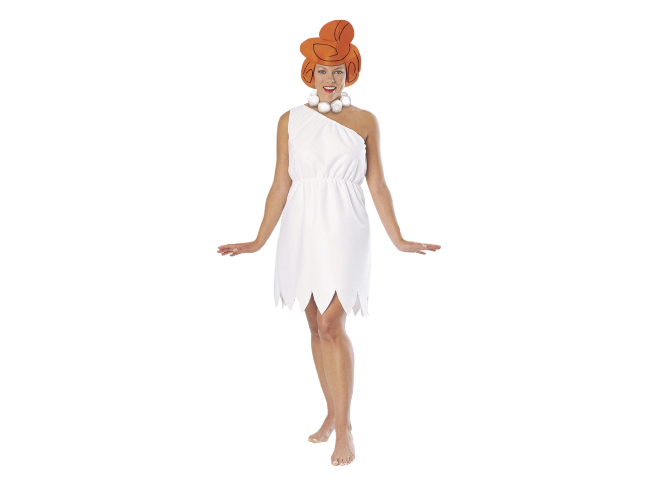 COSTUME ADULTO WILMA FLINTSTONES TG. UNICA 15737