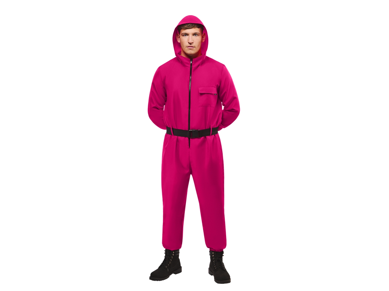 COSTUME ADULTO SQUID GAME GUARDIA TG.S 1003077-S