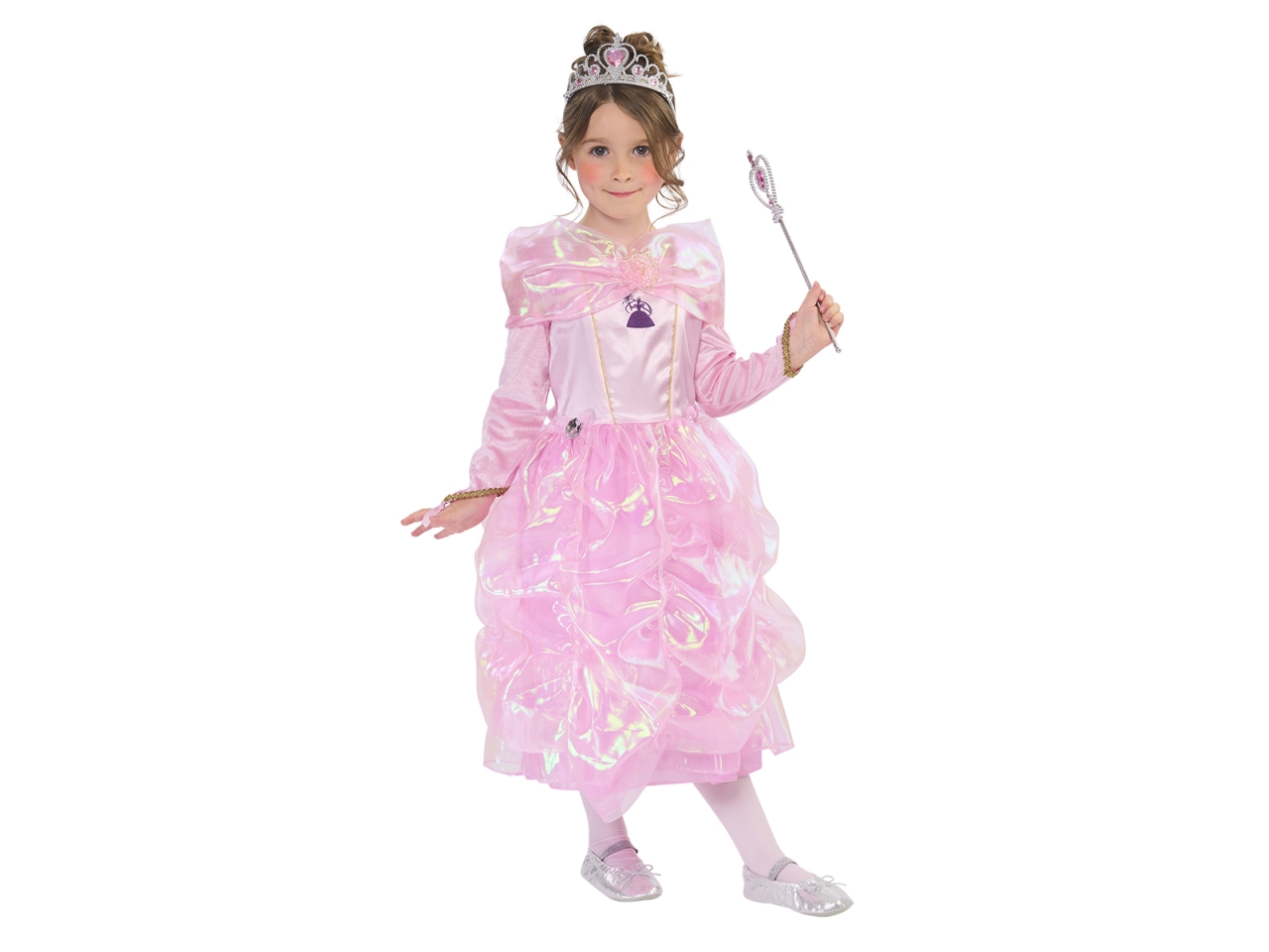 COSTUME PRINCIPESSA PARADISO ROSA TG.5-6A.S9187-XS