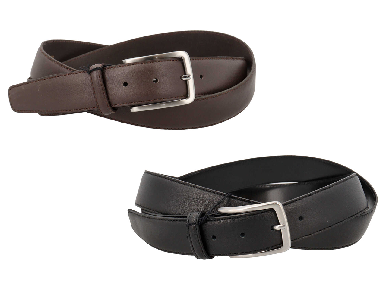 CINTURA UOMO VITELLO NAPPA NERO O T.MORO K03/35 CINTURA UOMO VITELLO NAPPA NERO O T.MORO K03/35