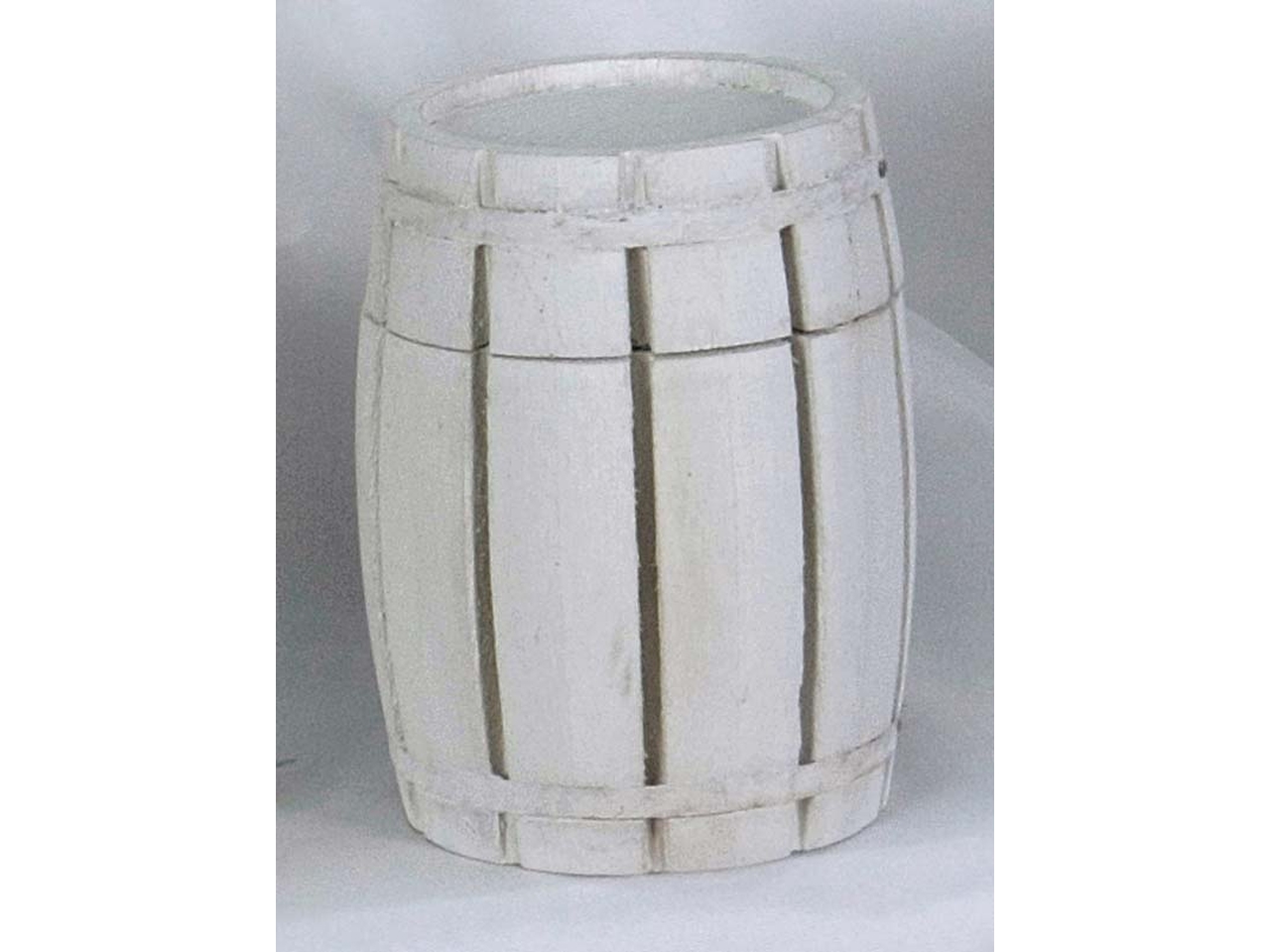 SCATOLA BOTTE IN LEGNO BIANCO L16184/WHT