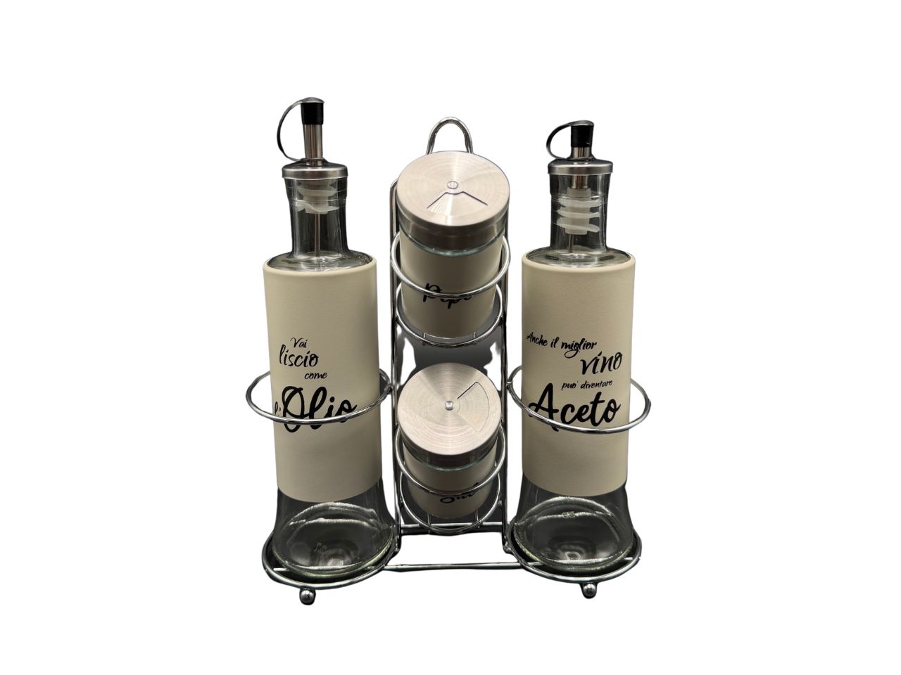 MENAGE OLIO ACETO SALE E PEPE L2540 MENAGE OLIO ACETO SALE E PEPE L2540