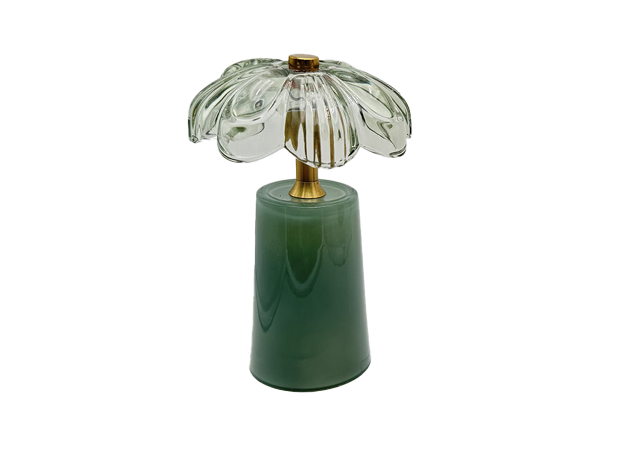 LUME LED FIORE 11XH.18CM VERDE L2521/GREEN