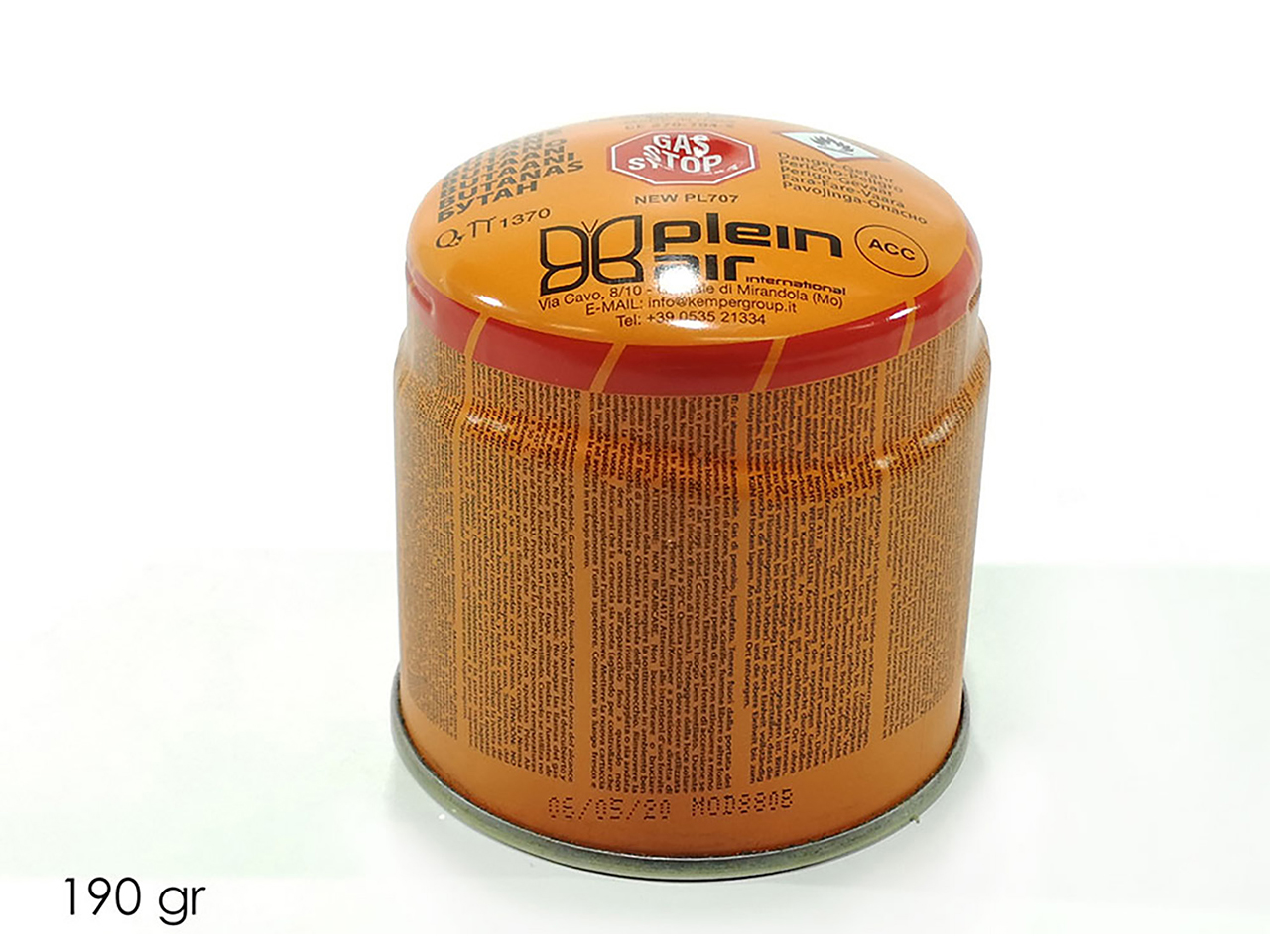 KEMPER CARTUCCIA BUTANO 190GR 983400