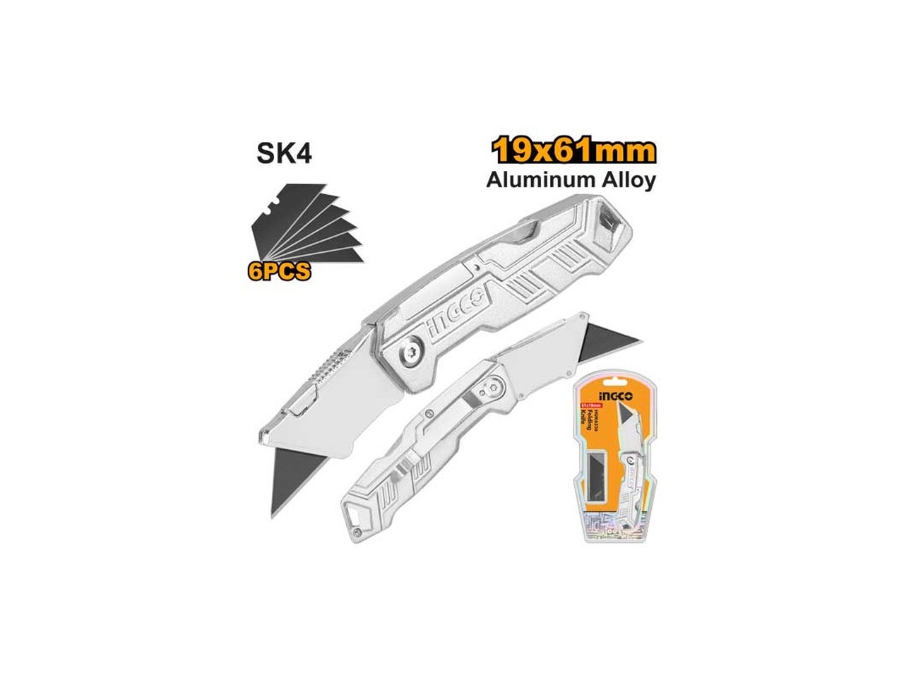 COLTELLINO PIEGHEVOLE CON 5 LAME HUK6236