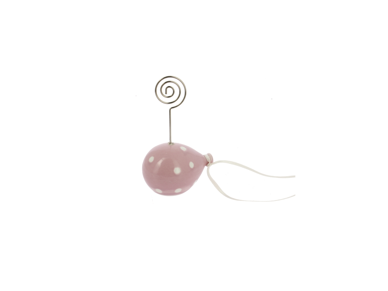MEMOCLIP PALLONCINO POIS 7X9CM ROSA 26VA9494