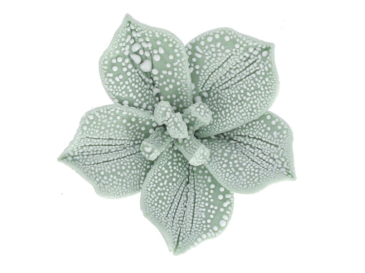 FRESIA PORCELL.C/RUGIADA 4CM VERDE 24PG6620