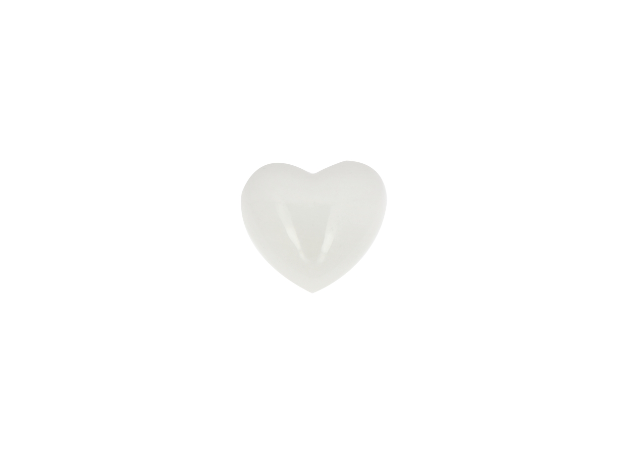 MAGNETE CUORICINO PORCEL.4,5CM BIANCO 26VA9475 MAGNETE CUORICINO PORCEL.4,5CM BIANCO 26VA9475