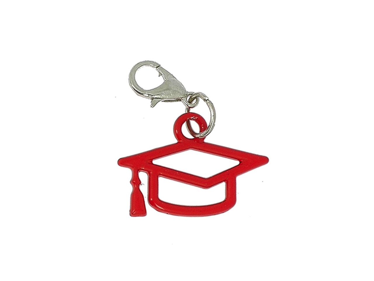 CIONDOLO TOCCO LAUREA 2,5X1,7CM ROSSO 21VZ4000 CIONDOLO TOCCO LAUREA 2,5X1,7CM ROSSO 21VZ4000