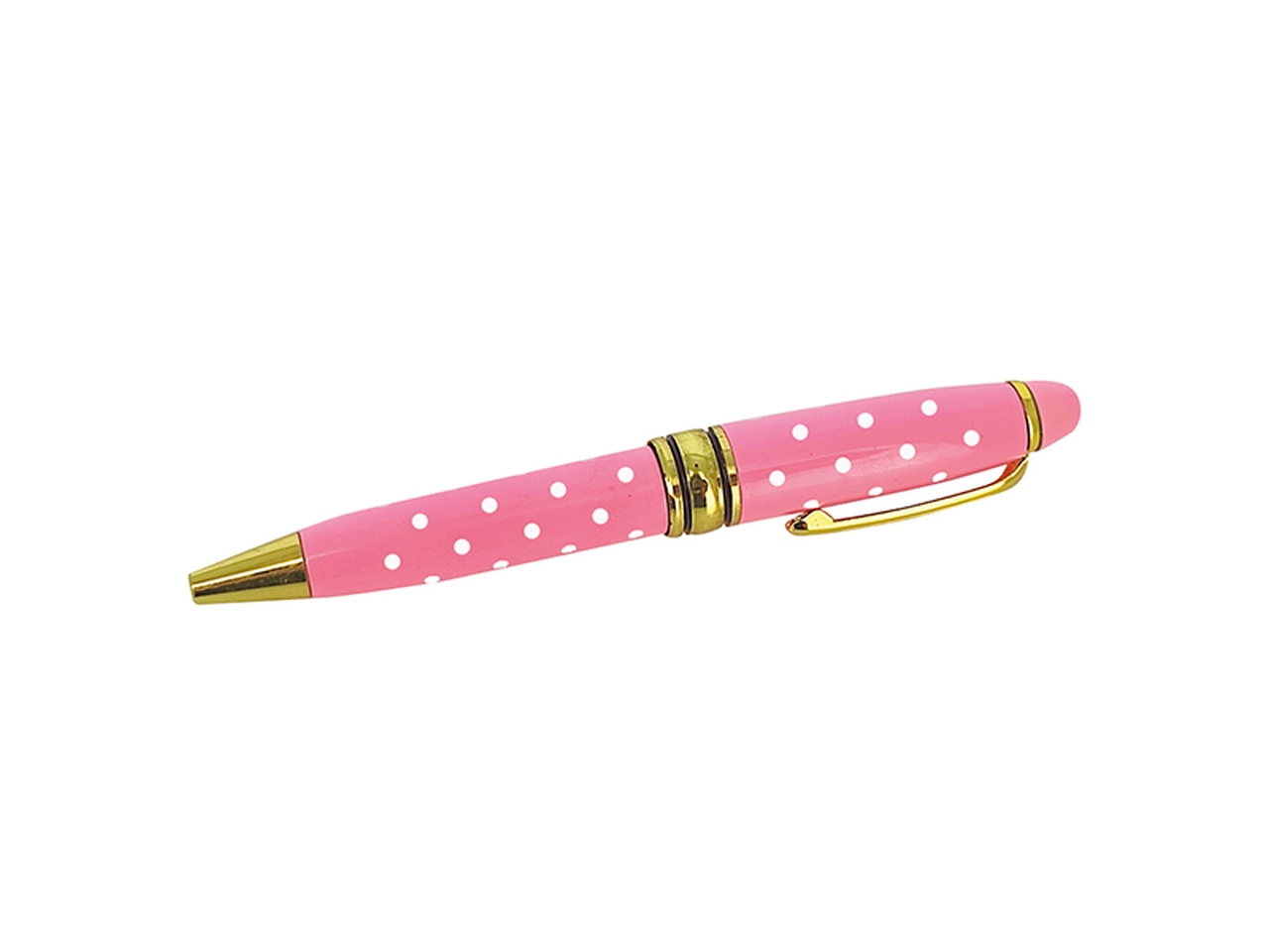 PENNA BIRO 10,5CM POIS ROSA 24VZ6233