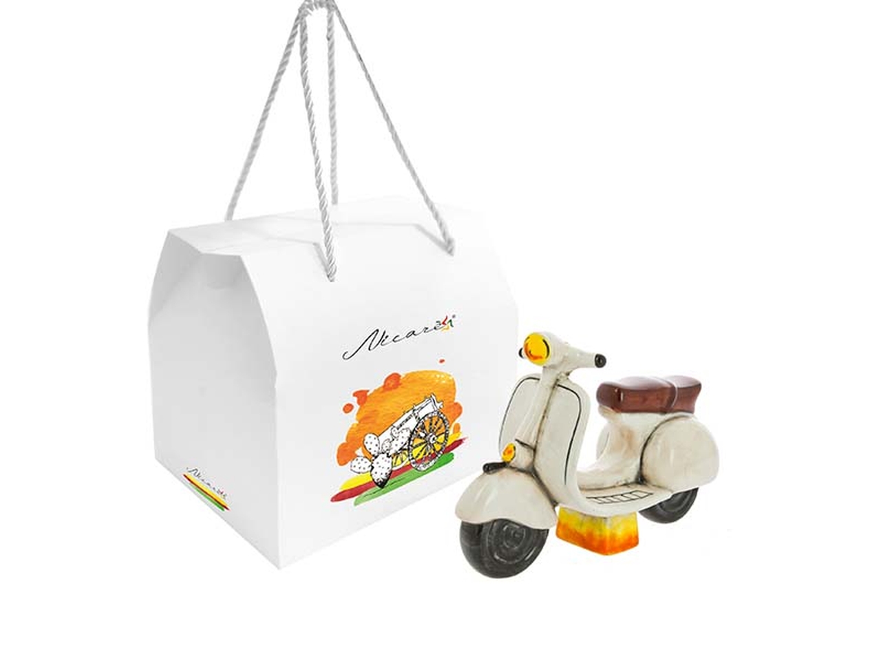 NICARE’ VESPA GRANDE CERAMICA 6X17XH.11CM 19VA444 NICARE’ VESPA GRANDE CERAMICA 6X17XH.11CM 19VA444