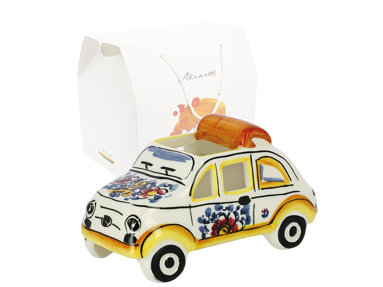 NICARE’ AUTO CINQUECENTO CERAM.5X13,5XH.7CM19VA446 NICARE’ AUTO CINQUECENTO CERAM.5X13,5XH.7CM19VA446