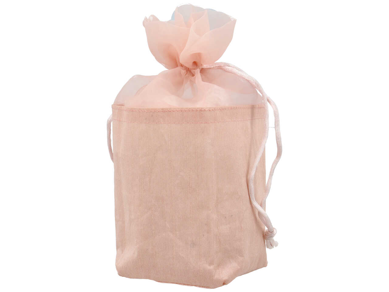 SACCHETTO ORGANZA ROSA