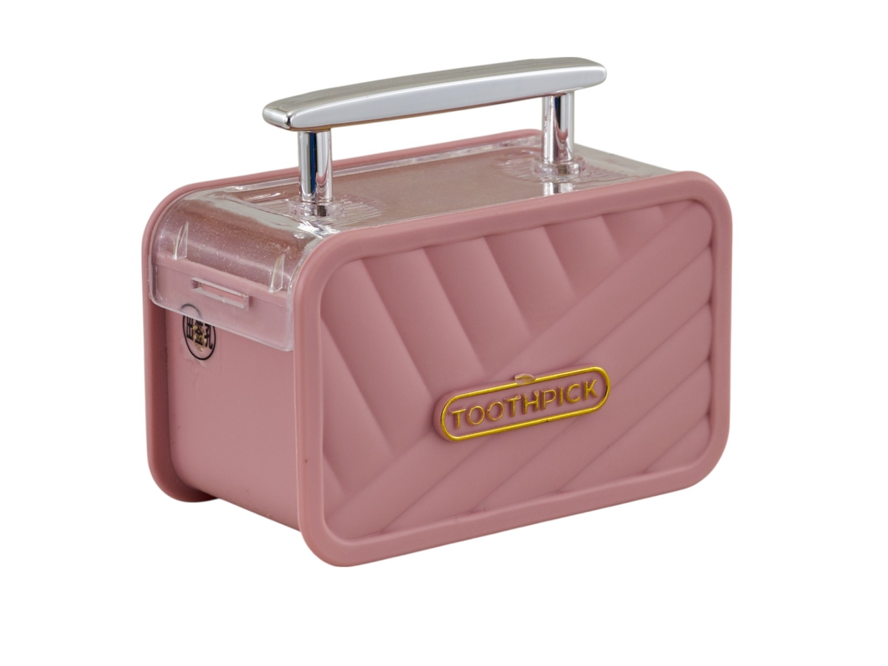 PORTA STUZZICADENTI VALIGIA ROSA 7.5X5X3.5 1470011 PORTA STUZZICADENTI VALIGIA ROSA 7.5X5X3.5 1470011