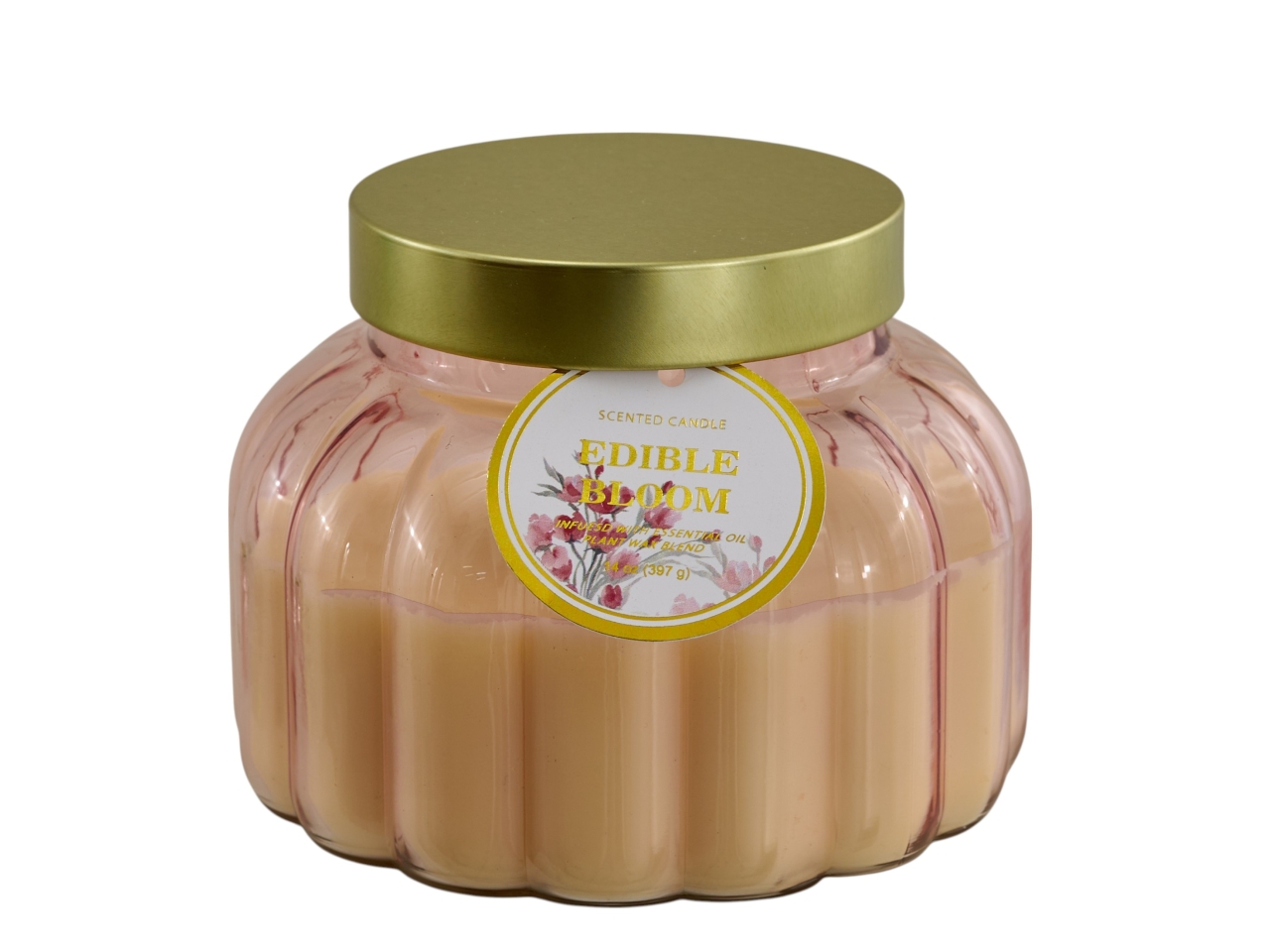 CANDELA BARATTOLO C/COPER. 12,5X9,7CM ROSA 1466006 CANDELA BARATTOLO C/COPER. 12,5X9,7CM ROSA 1466006
