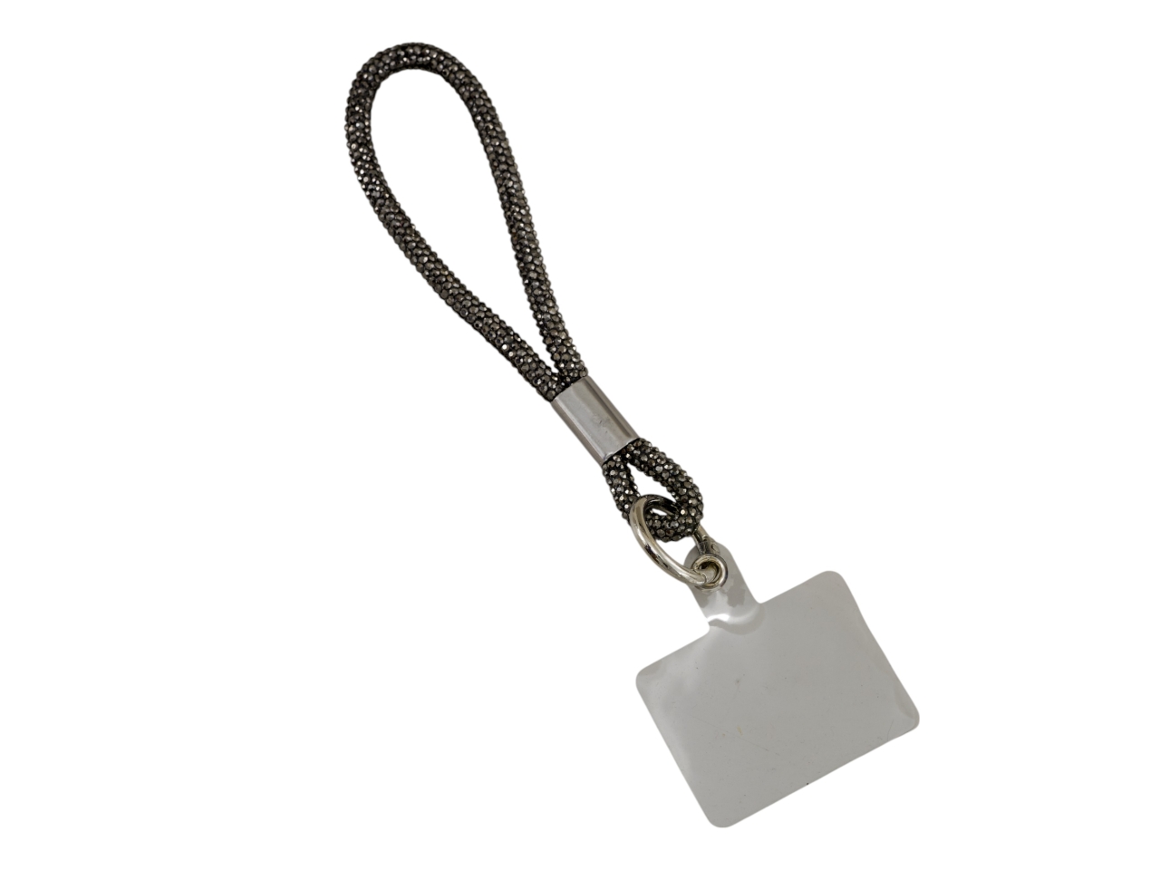 LACCIO STRASS PER CELLULARE 17CM NERO 1449007