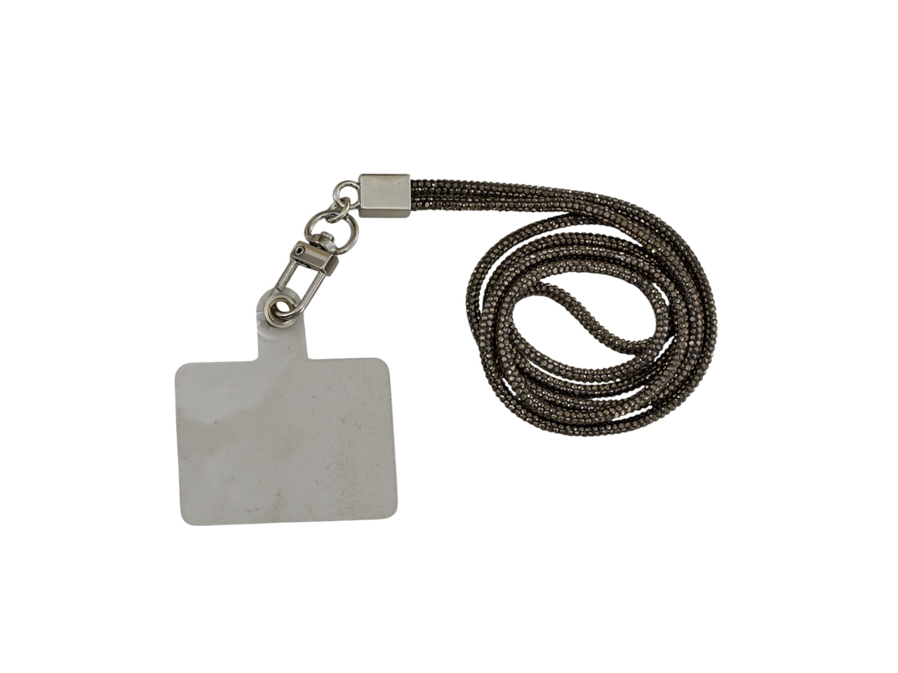 LACCIO STRASS PER CELLULARE 45CM NERO 1449001