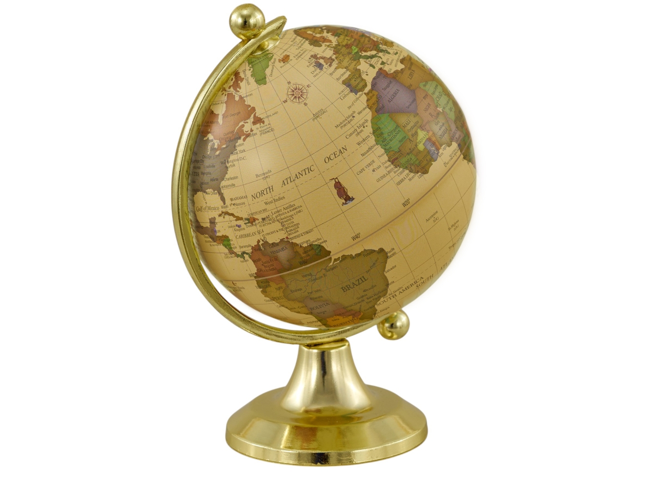 MAPPAMONDO C/BASE 10,6CM COLOR 1215012