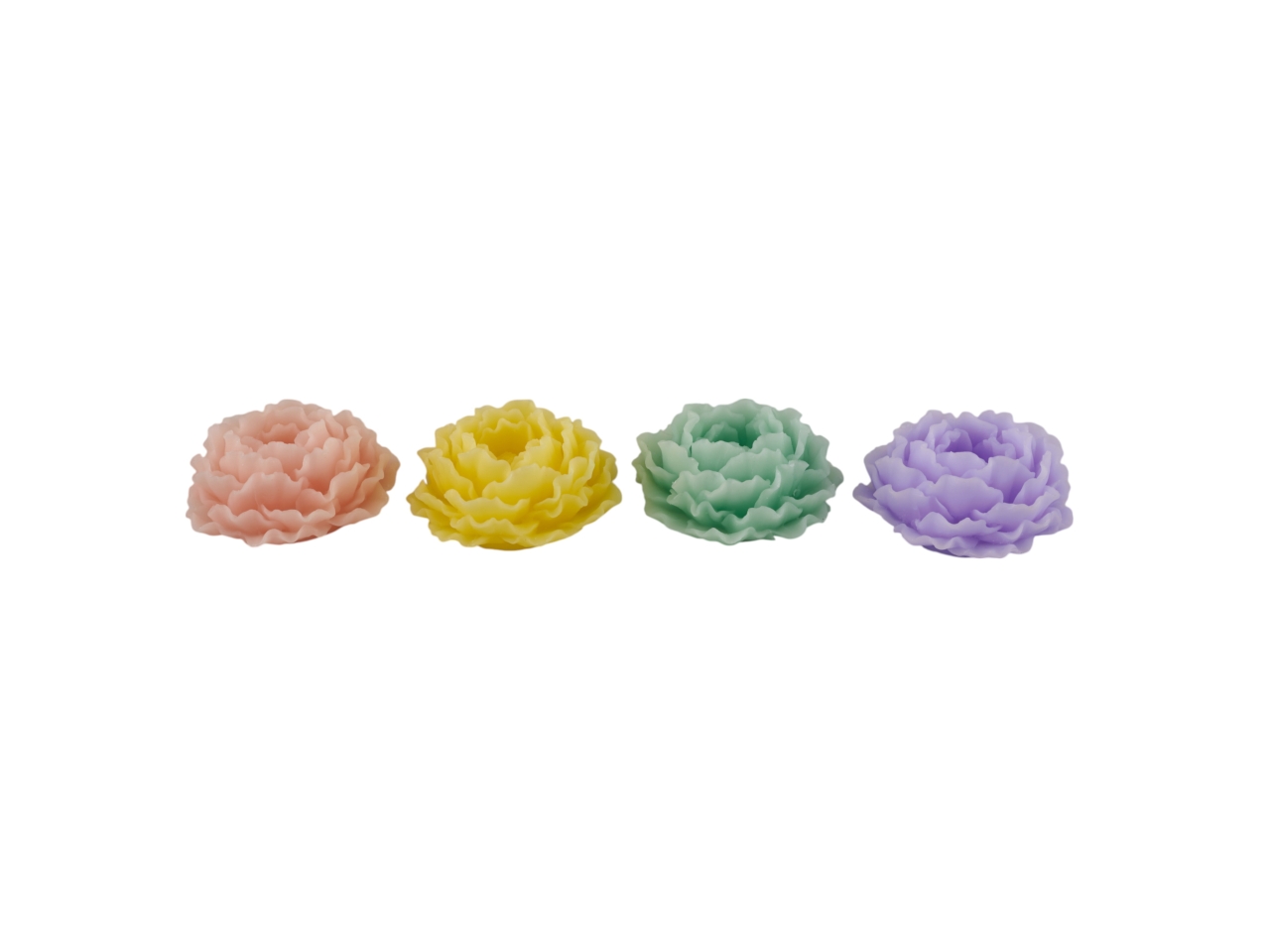 CANDELA PEONIA LED PICCOLA 11,6X5,5CM 4ASS.1171028