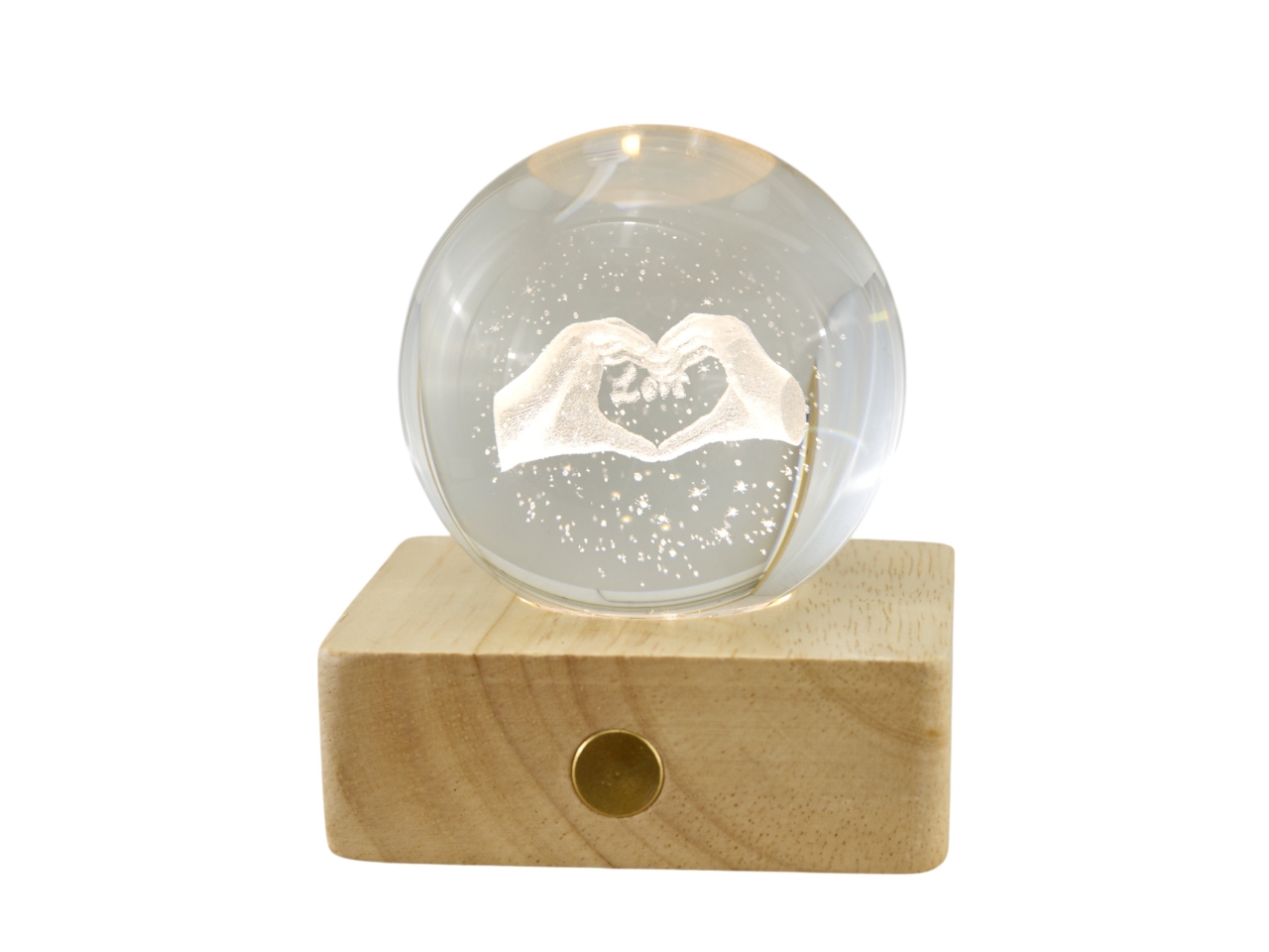 SFERA LED MANI CUORE S/BASE QUADRATA 6X8CM10181260 SFERA LED MANI CUORE S/BASE QUADRATA 6X8CM10181260