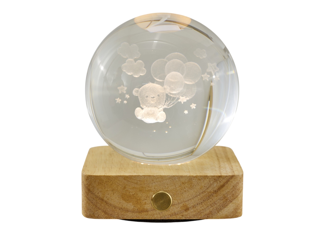 SFERA LED ORSO S/BASE QUADRATA 8X10CM 10181259 SFERA LED ORSO S/BASE QUADRATA 8X10CM 10181259