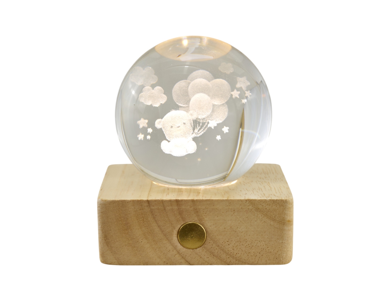 SFERA LED ORSO S/BASE QUADRATA 6X8CM 10181258 SFERA LED ORSO S/BASE QUADRATA 6X8CM 10181258