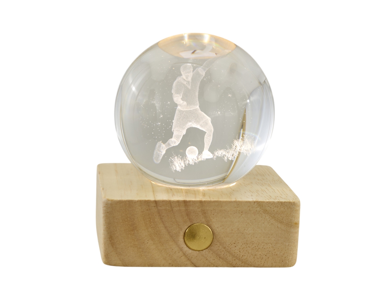 SFERA LED CALCIATORE S/BASE QUADRATA 6X8CM10181250 SFERA LED CALCIATORE S/BASE QUADRATA 6X8CM10181250