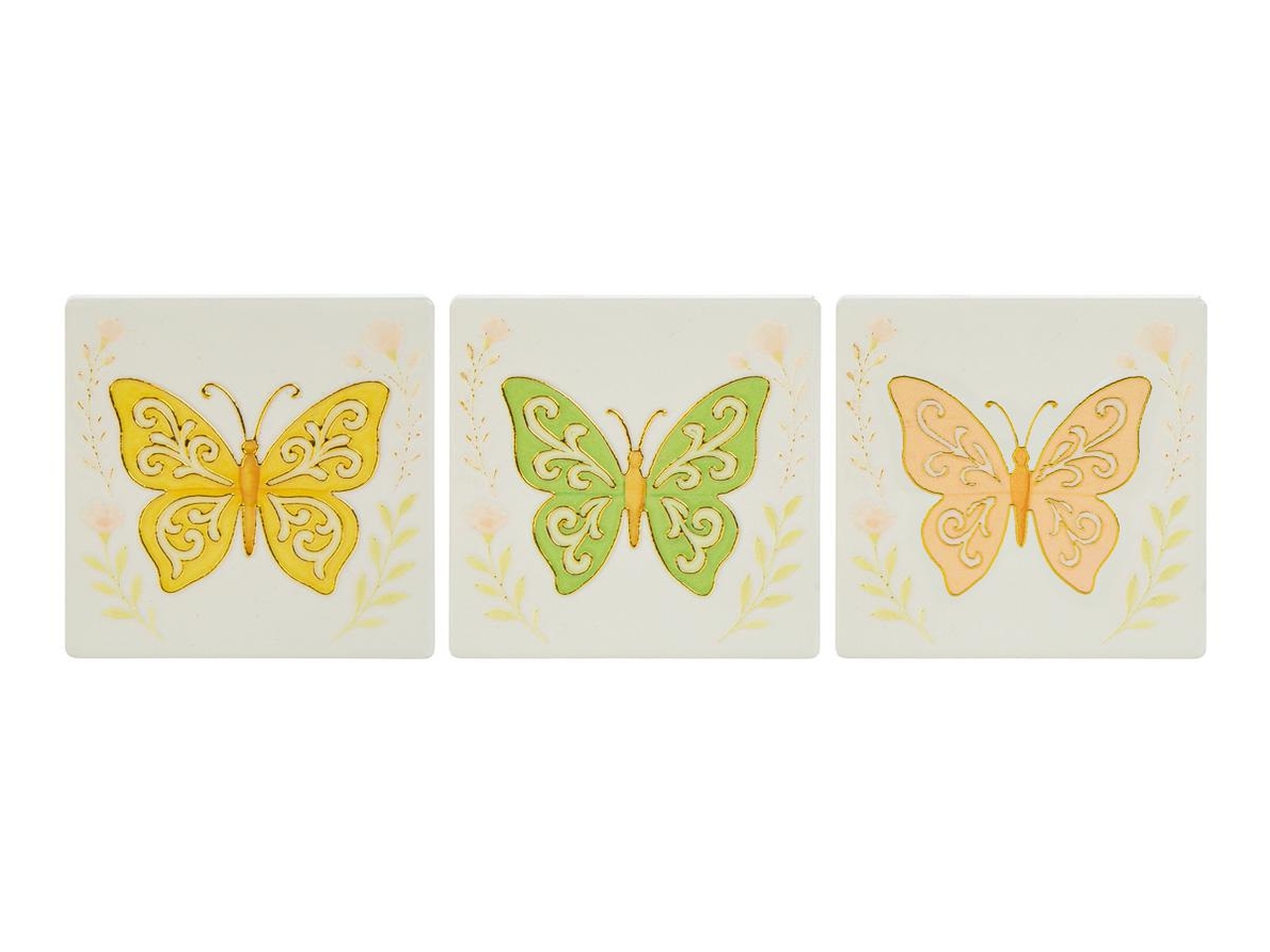 CALAMITA FARFALLA 7,5X7,5CM 3ASS. 58016