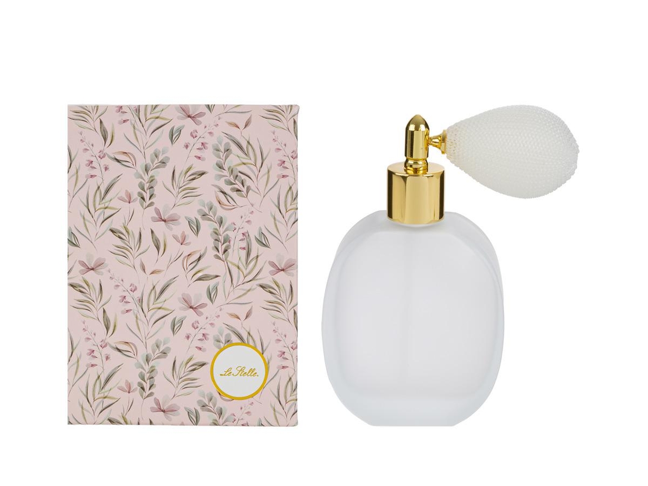 PORTAPROFUMO SPRAY SATINATO50ML 11,5CM BIANCO58323