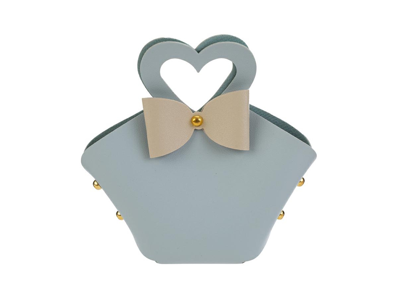 BORSETTA SIMILPELLE 17X6X16CM CELESTE 58218 BORSETTA SIMILPELLE 17X6X16CM CELESTE 58218