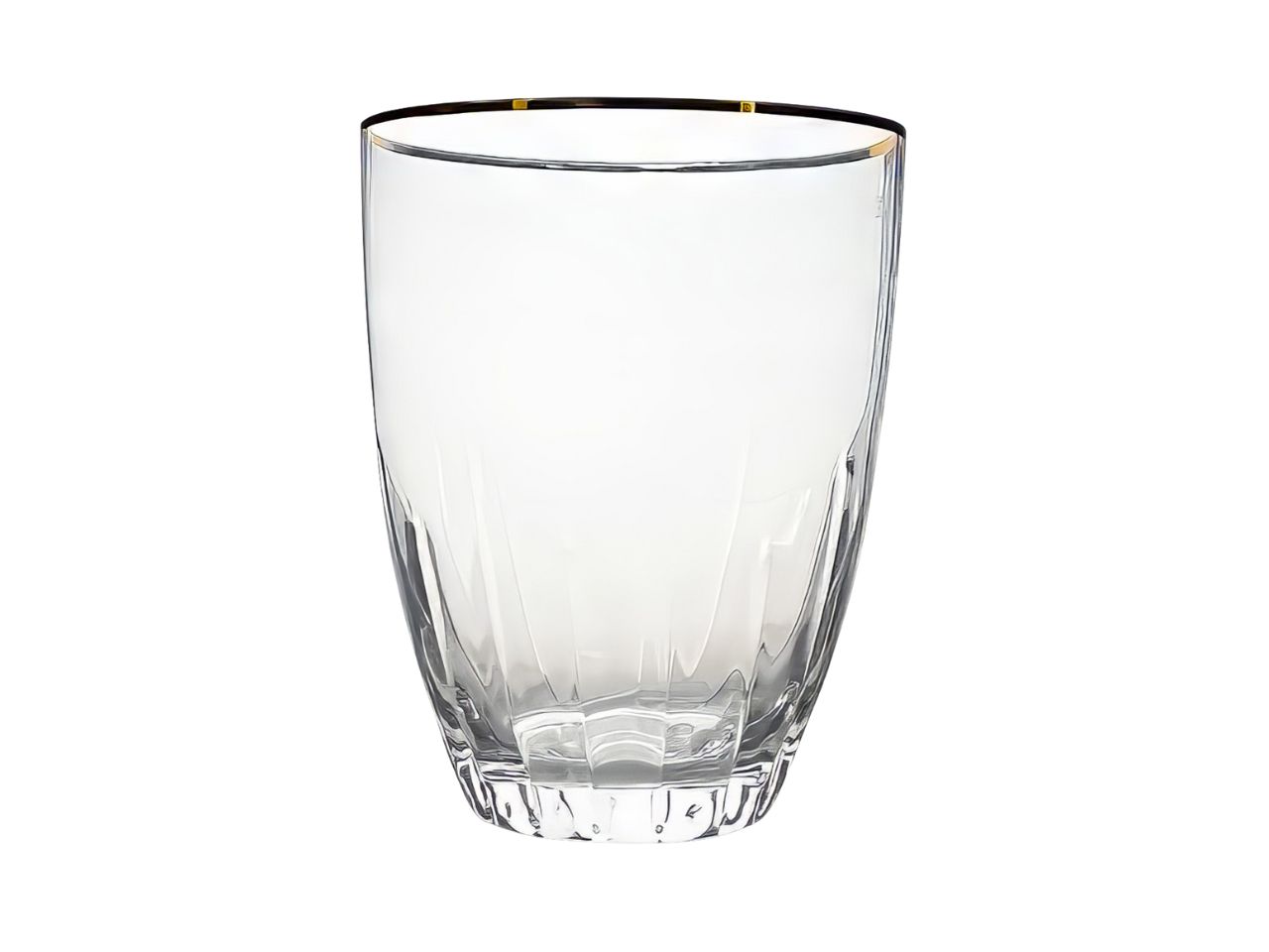 BICCHIERE TUMBLER GOLD RIM 6PZ 8XH10CM 290Ml 80152 BICCHIERE TUMBLER GOLD RIM 6PZ 8XH10CM 290Ml 80152