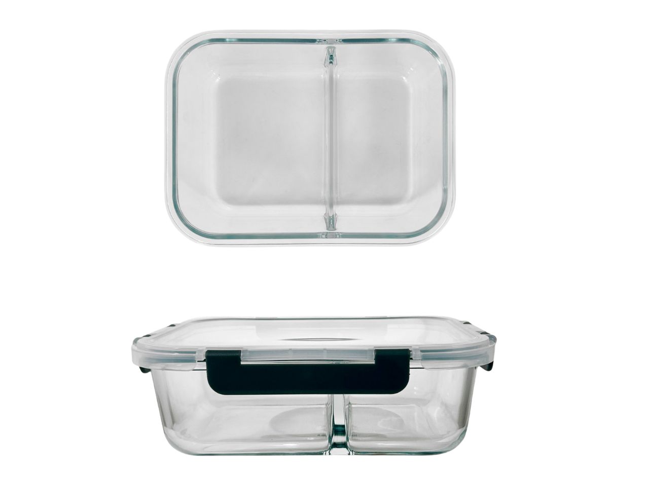 CONTENITORE VETRO RETT 22X16 H 6CM 1198 CONTENITORE VETRO RETT 22X16 H 6CM 1198