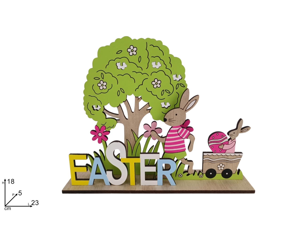 SCENARIO PASQUALE CON SCRITTA EASTER XPA25006961 SCENARIO PASQUALE CON SCRITTA EASTER XPA25006961