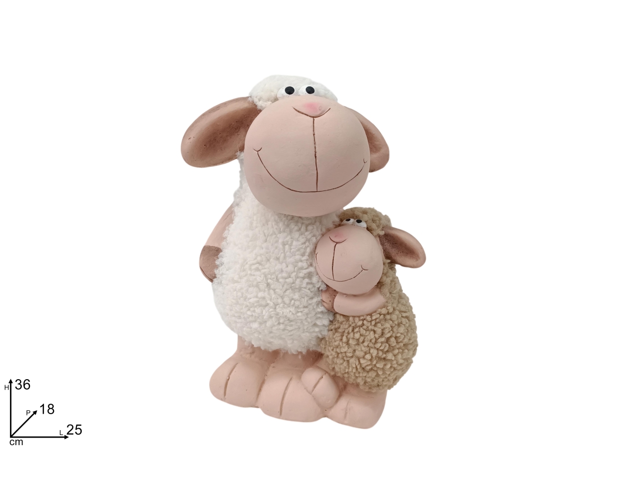 PECORA CON LANA 36CM XPA25000981 PECORA CON LANA 36CM XPA25000981