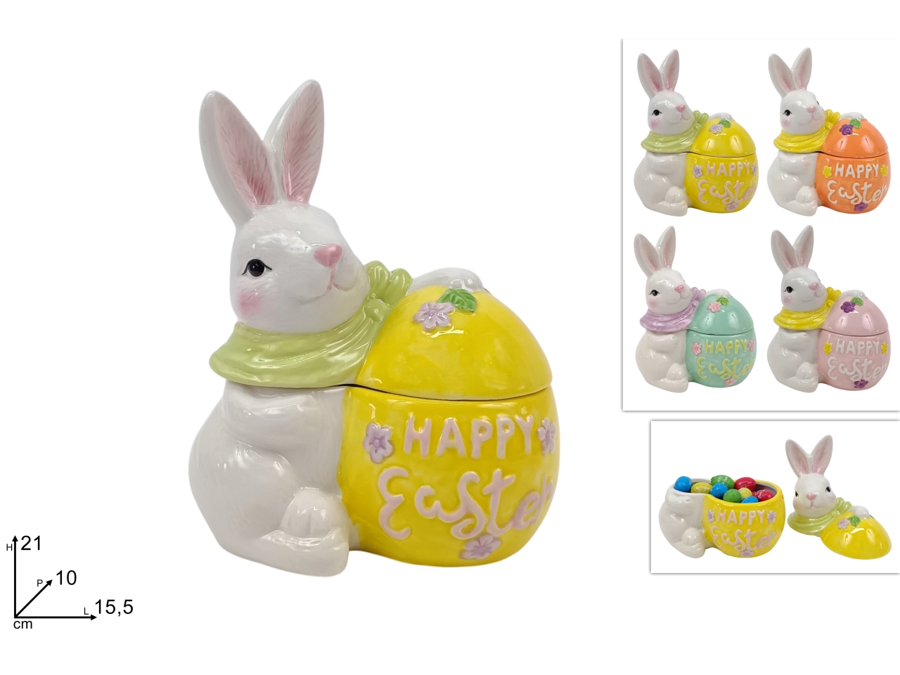 BARATTOLO UOVO C/CONIGLIO 4 ASS. XPA25002931 BARATTOLO UOVO C/CONIGLIO 4 ASS. XPA25002931