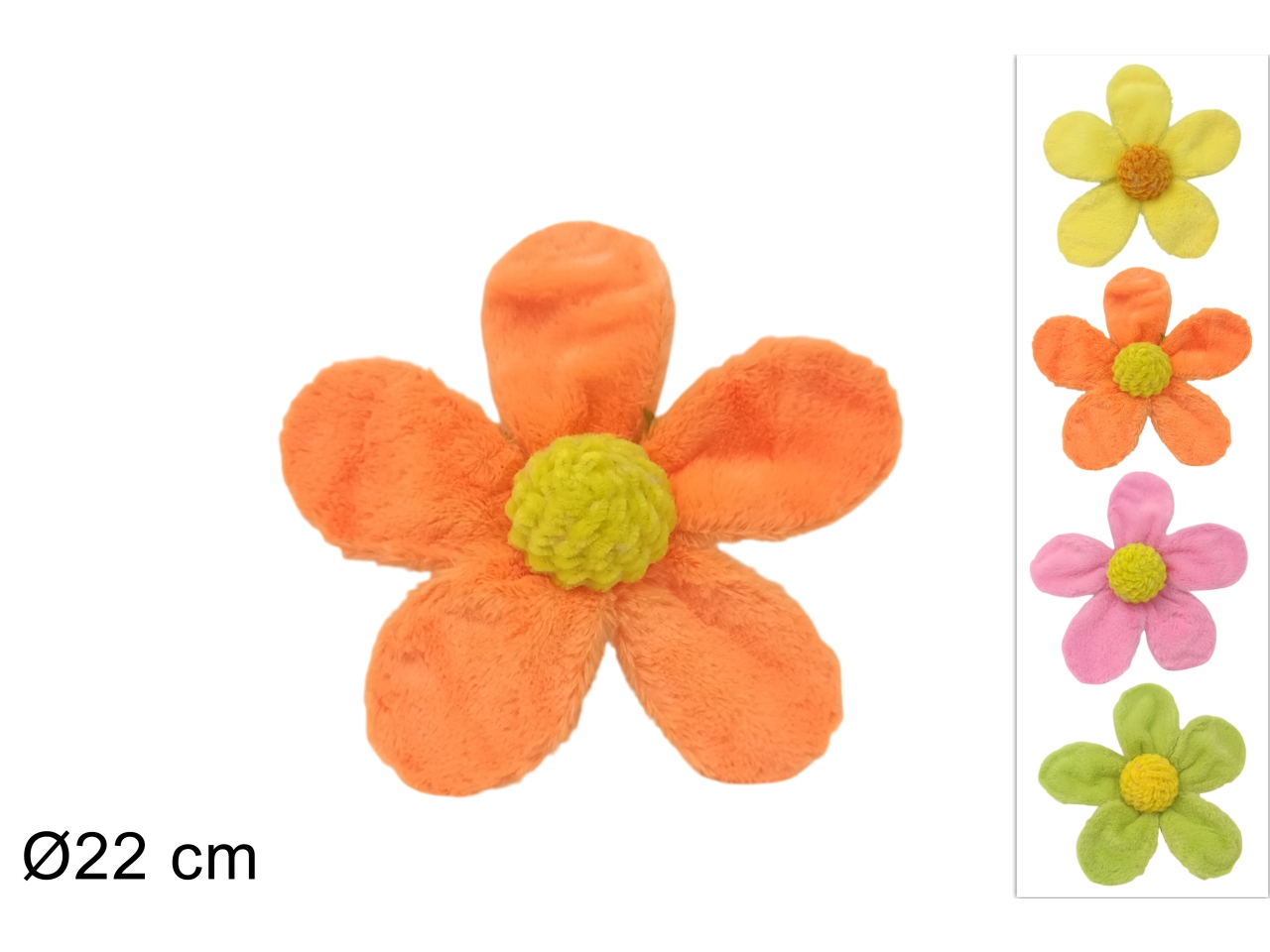 FIORE D.22CM IN 4 COLORI ASSORTITI XPA25005831