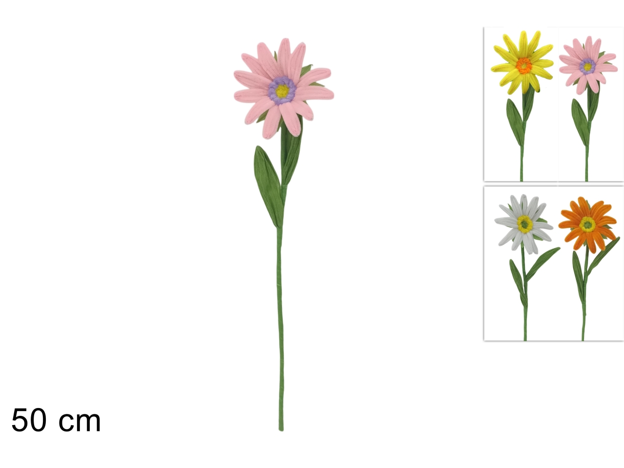 STELO FIORE MARGHERITA 50CM 4 ASS. XPA25005871