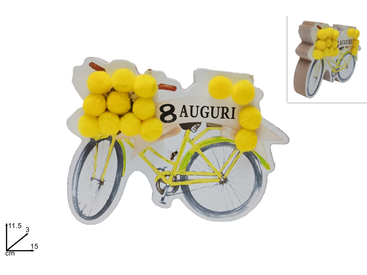 BICICLETTA LEGN.C/MIMOSA FESTA D.DONNA XPA23007851 BICICLETTA LEGN.C/MIMOSA FESTA D.DONNA XPA23007851