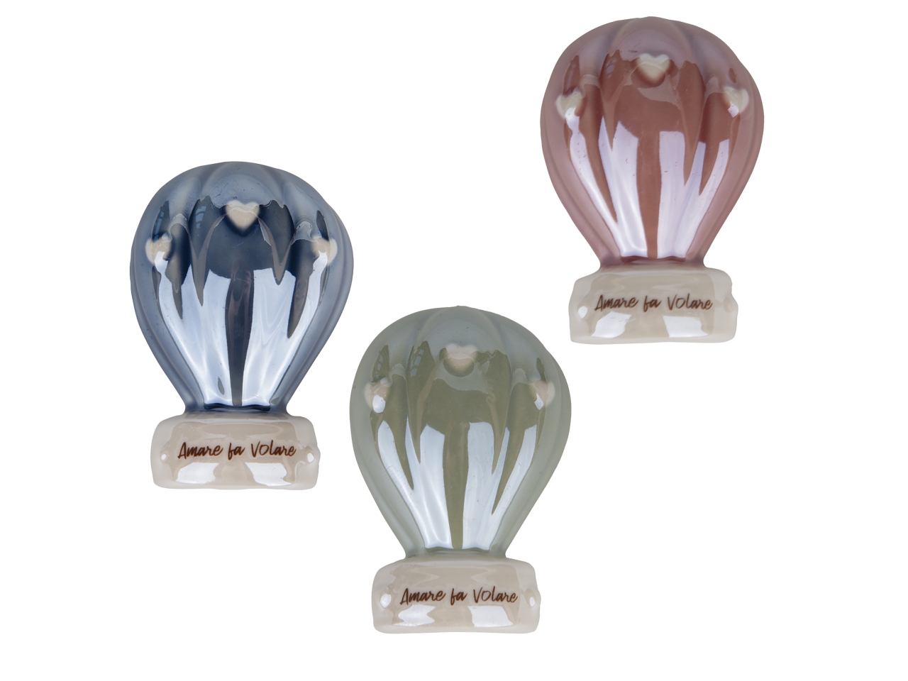 BALLOON MONGOLFIERA MAGNETE 6,5CM 3ASS. 02A432 BALLOON MONGOLFIERA MAGNETE 6,5CM 3ASS. 02A432