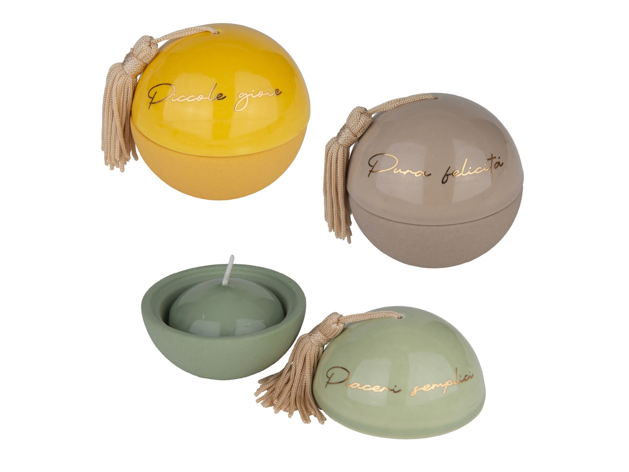 BALL SFERA C/CANDELA D.7CM 3ASS. 02A441 BALL SFERA C/CANDELA D.7CM 3ASS. 02A441