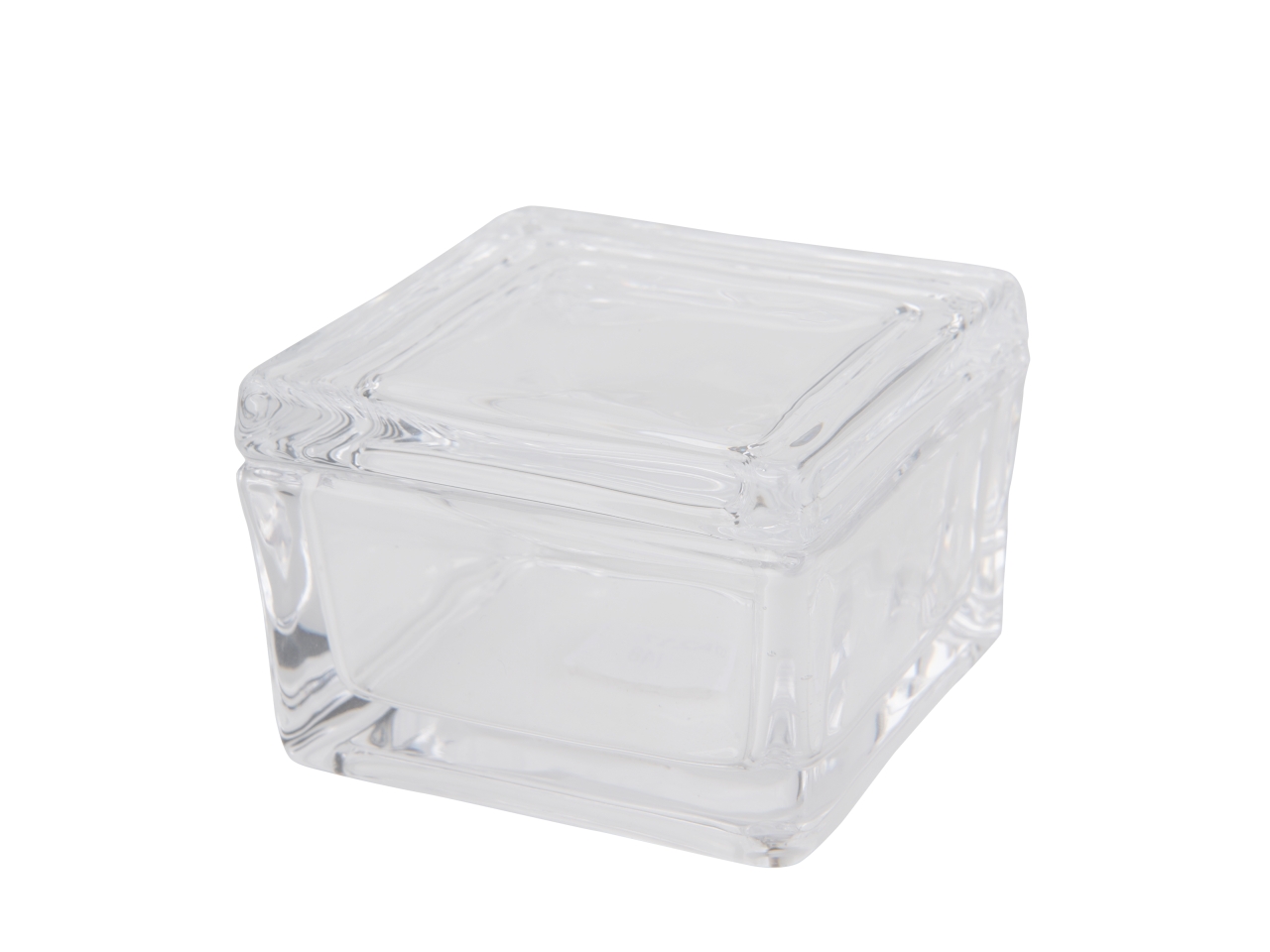 CRYSTALL SCATOLINA VETRO 7X7X5CM 07A217