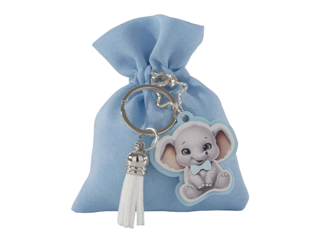 TOYS SACCHETTO C/PORTAC.ELEFA.8X10CM CELESTE C2872 TOYS SACCHETTO C/PORTAC.ELEFA.8X10CM CELESTE C2872