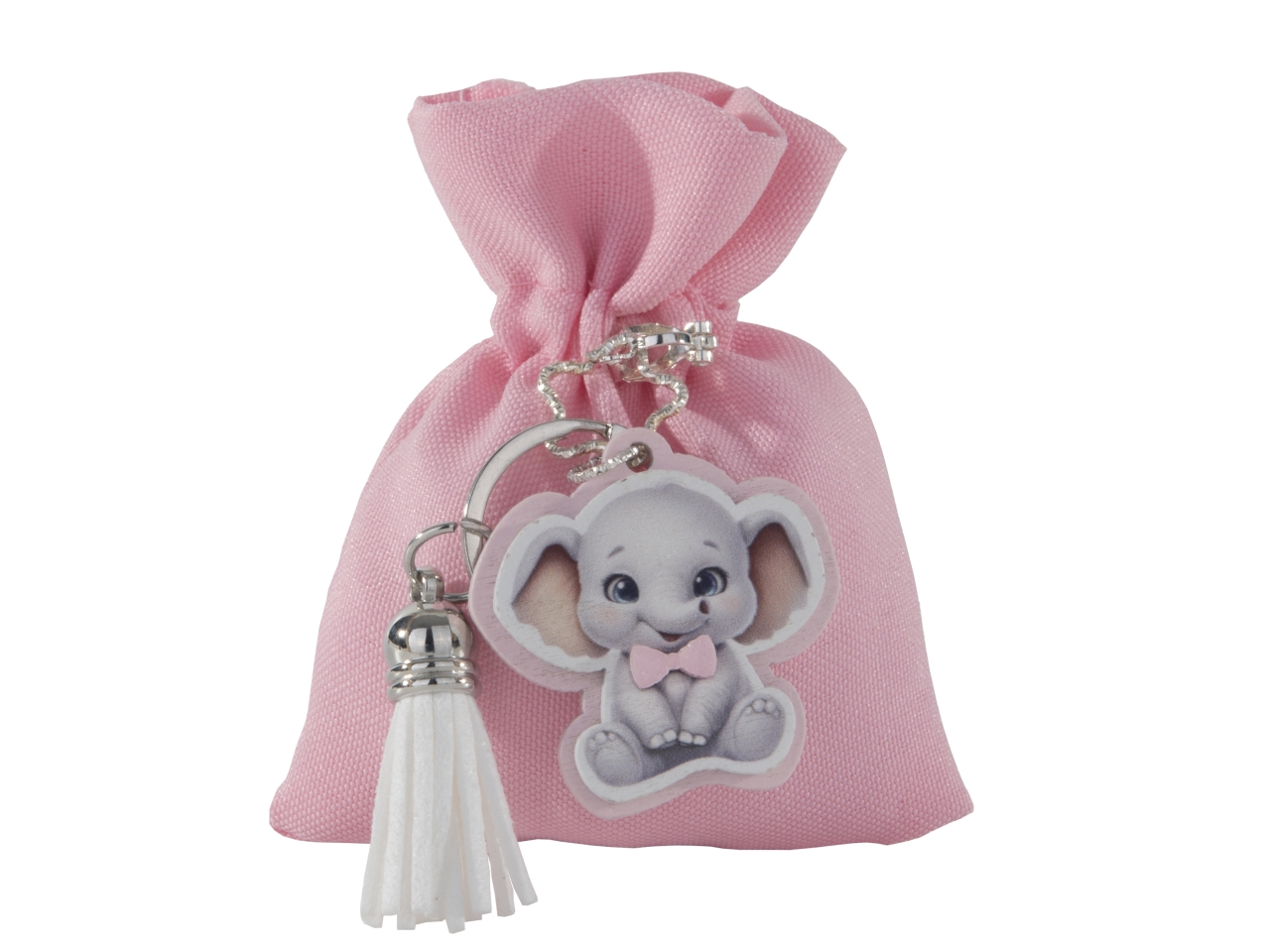 TOYS SACCHETTO C/PORTAC.ELEFANTE 8X10CM ROSA C2873 TOYS SACCHETTO C/PORTAC.ELEFANTE 8X10CM ROSA C2873