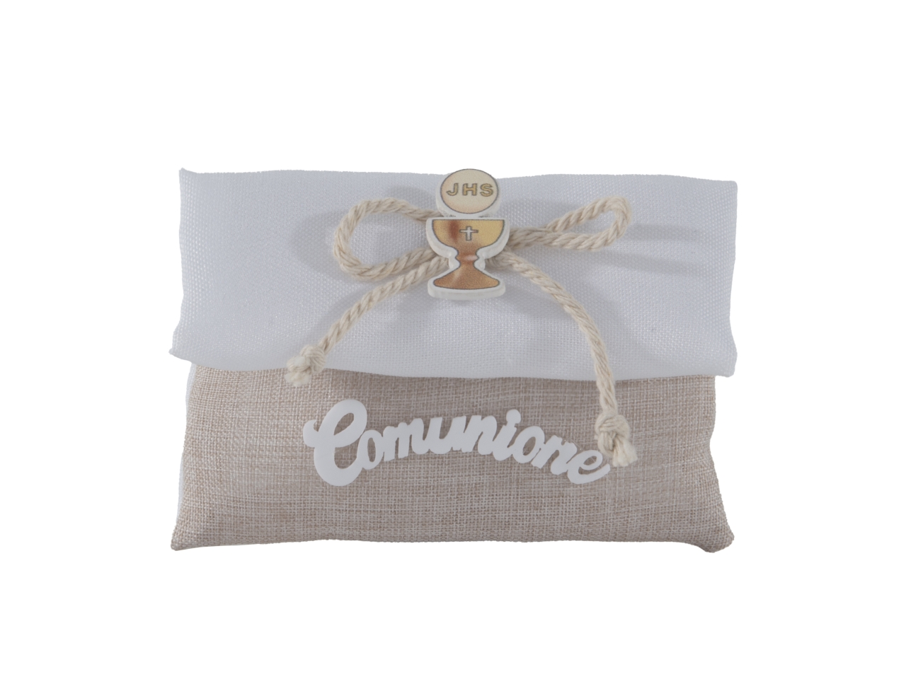 MEMENTO SACCHETTO 10X8CM COMUNIONE C2874