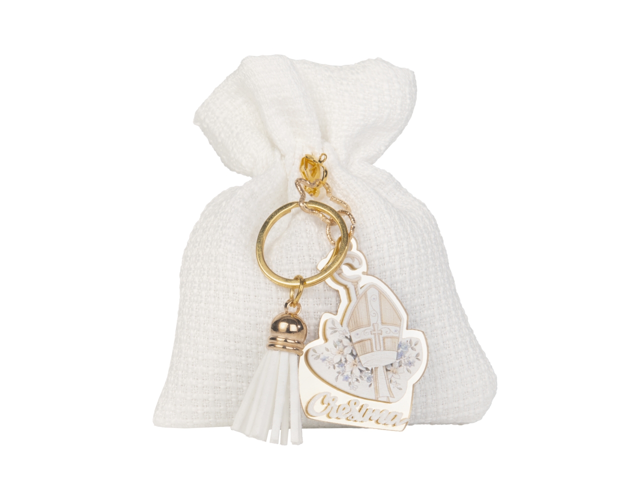 ALTARE SACCHETTO C/PORTAC. 10X12CM CRESIMA C2883