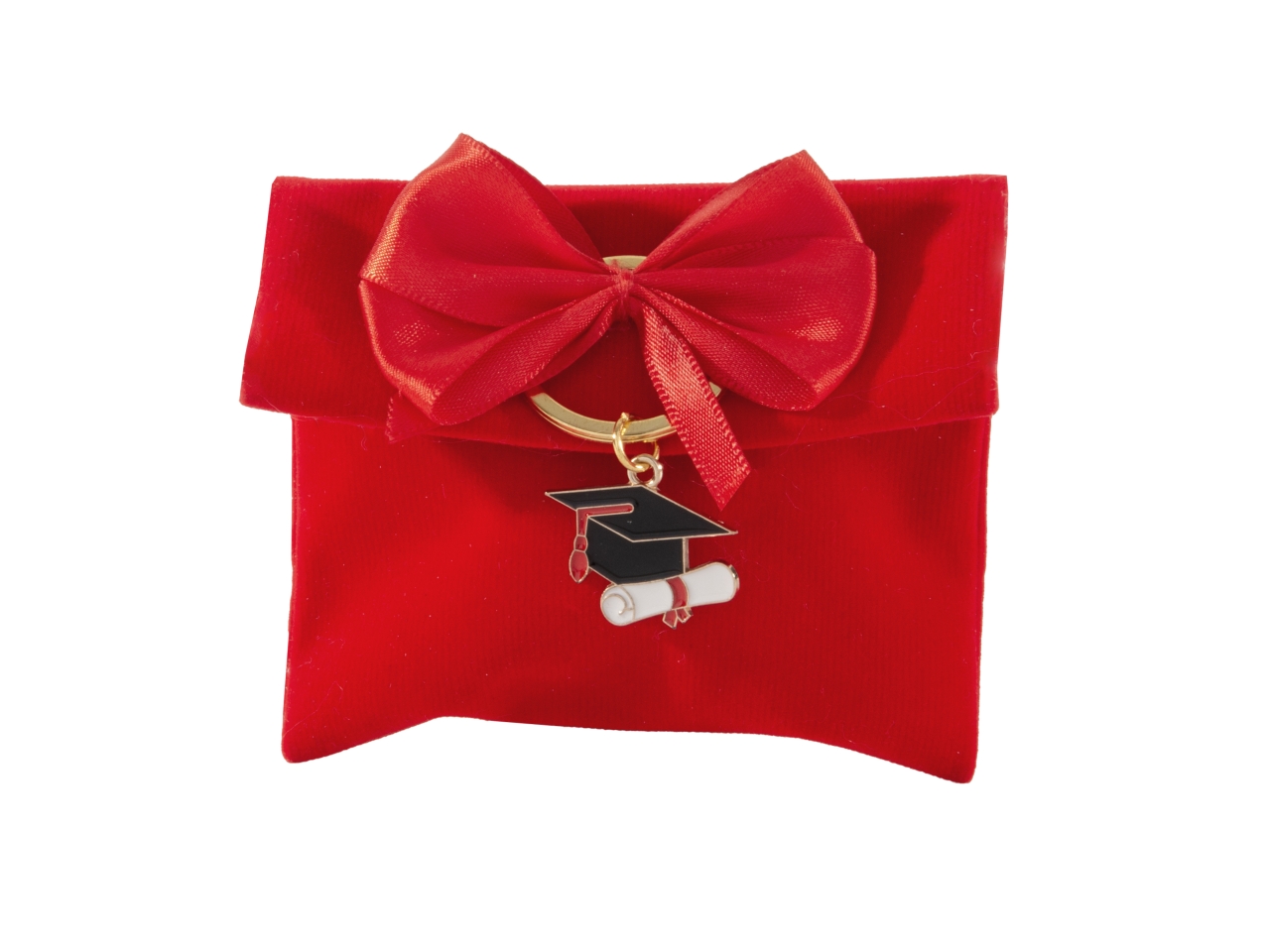 ATENEO BUSTA LAUREA C/PORTAC.10X8CM ROSSO C2889