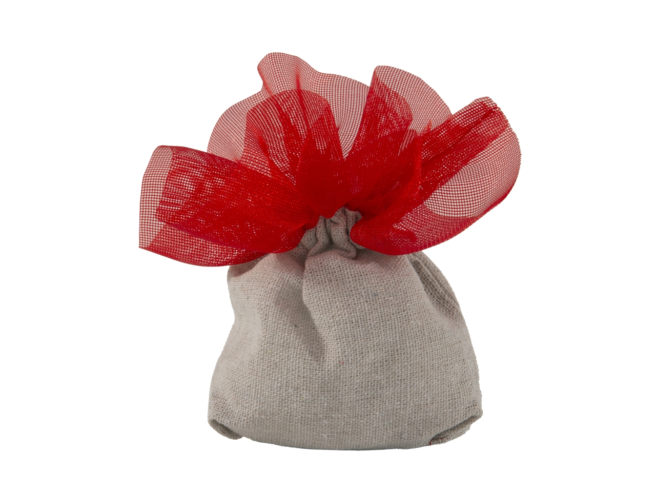 CAMPAGNA SACCHETTO 10X13CM NATURALE/ROSSO C2945 CAMPAGNA SACCHETTO 10X13CM NATURALE/ROSSO C2945